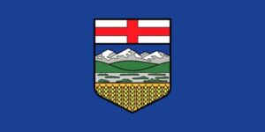 province of Alberta flag